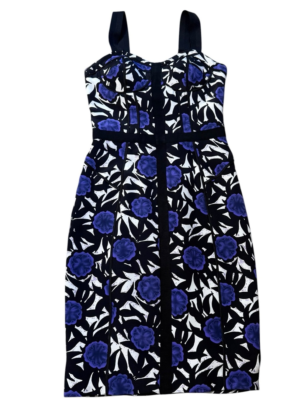 Rebecca Minkoff Bustier Corset Silk Mini Dress Size 0 - Picture 2 of 9